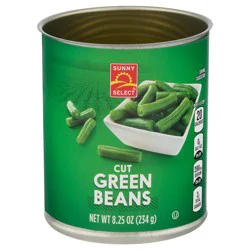 Sunny Select Cut Green Beans 8.25 oz