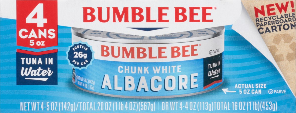 slide 16 of 17, Bumble Been Chunk Light Tuna, 4/5 oz