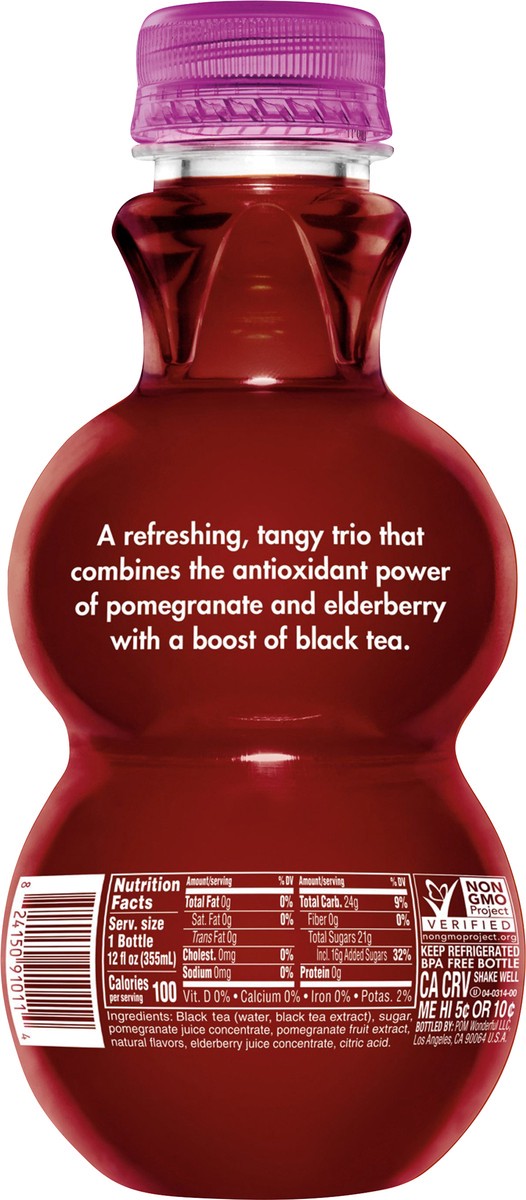 slide 3 of 3, Pom Elderberry Boost Tea - 12 oz, 12 oz