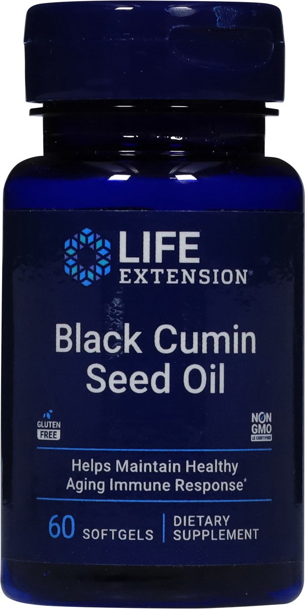slide 10 of 14, Life Extension Black Cumin Seed Oil 60 Softgels, 60 ct