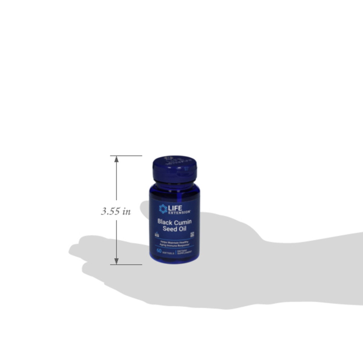 slide 12 of 14, Life Extension Black Cumin Seed Oil 60 Softgels, 60 ct