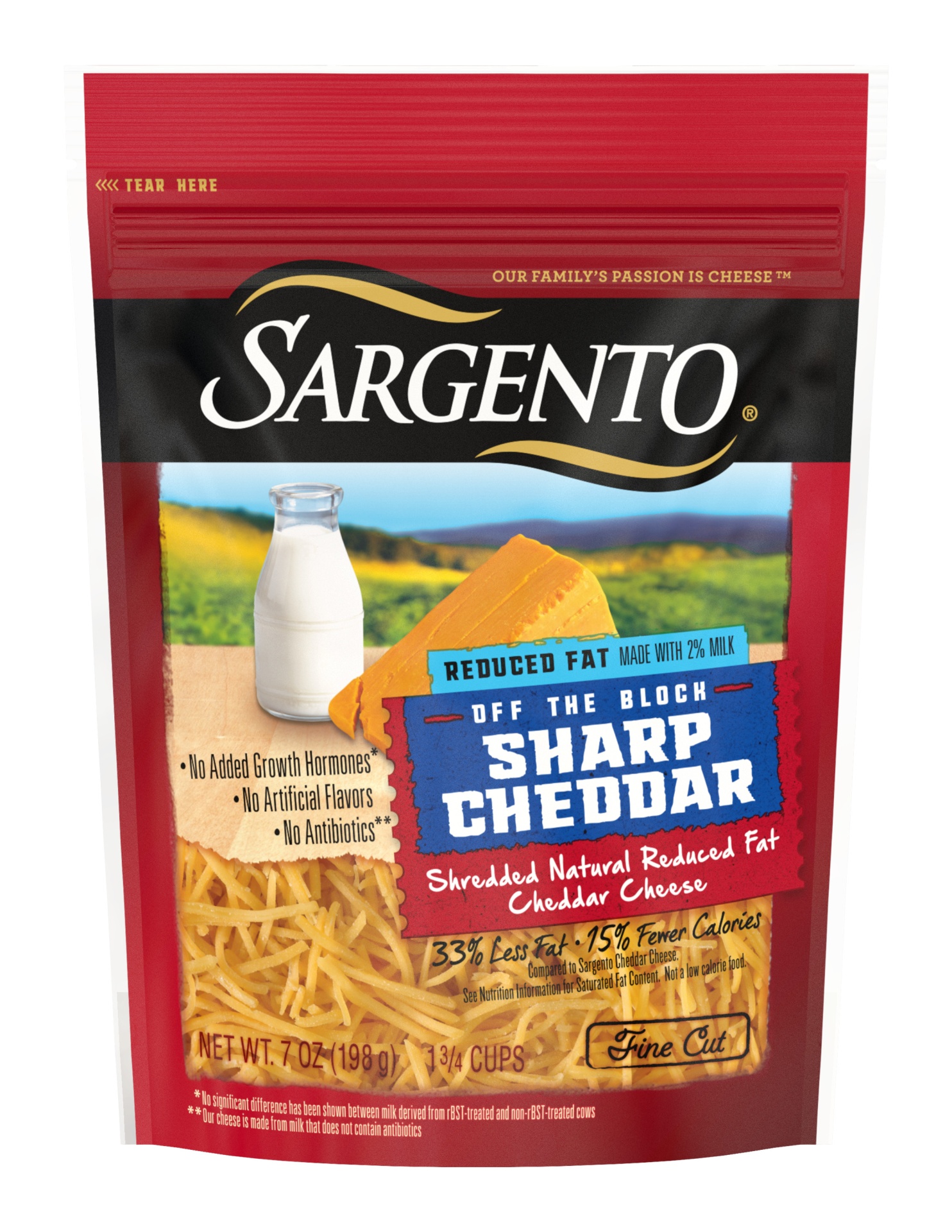 Sargento Reduced Fat 2 Shredded Sharp Cheddar Cheese Shipt