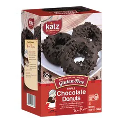 Katz Triple Chocolate Donuts
