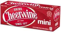 Cheerwine Mini Soft Drink 10 - 7.5 fl oz Cans