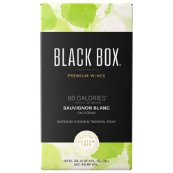 Black Box 80 Calorie Sauvignon Blanc White Wine 3L Box