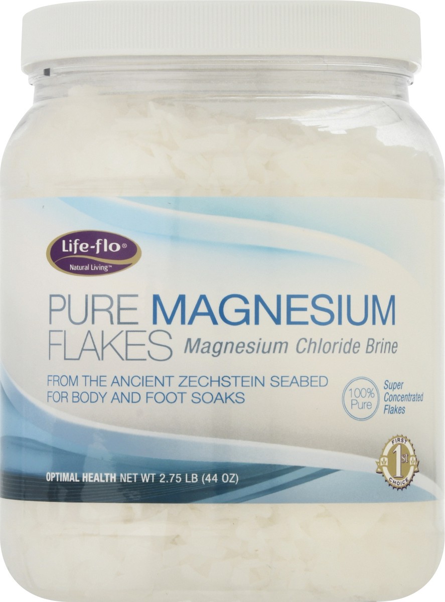 slide 2 of 12, Life Flo Pure Flakes Magnesium 2.75 lb, 2.75 lb