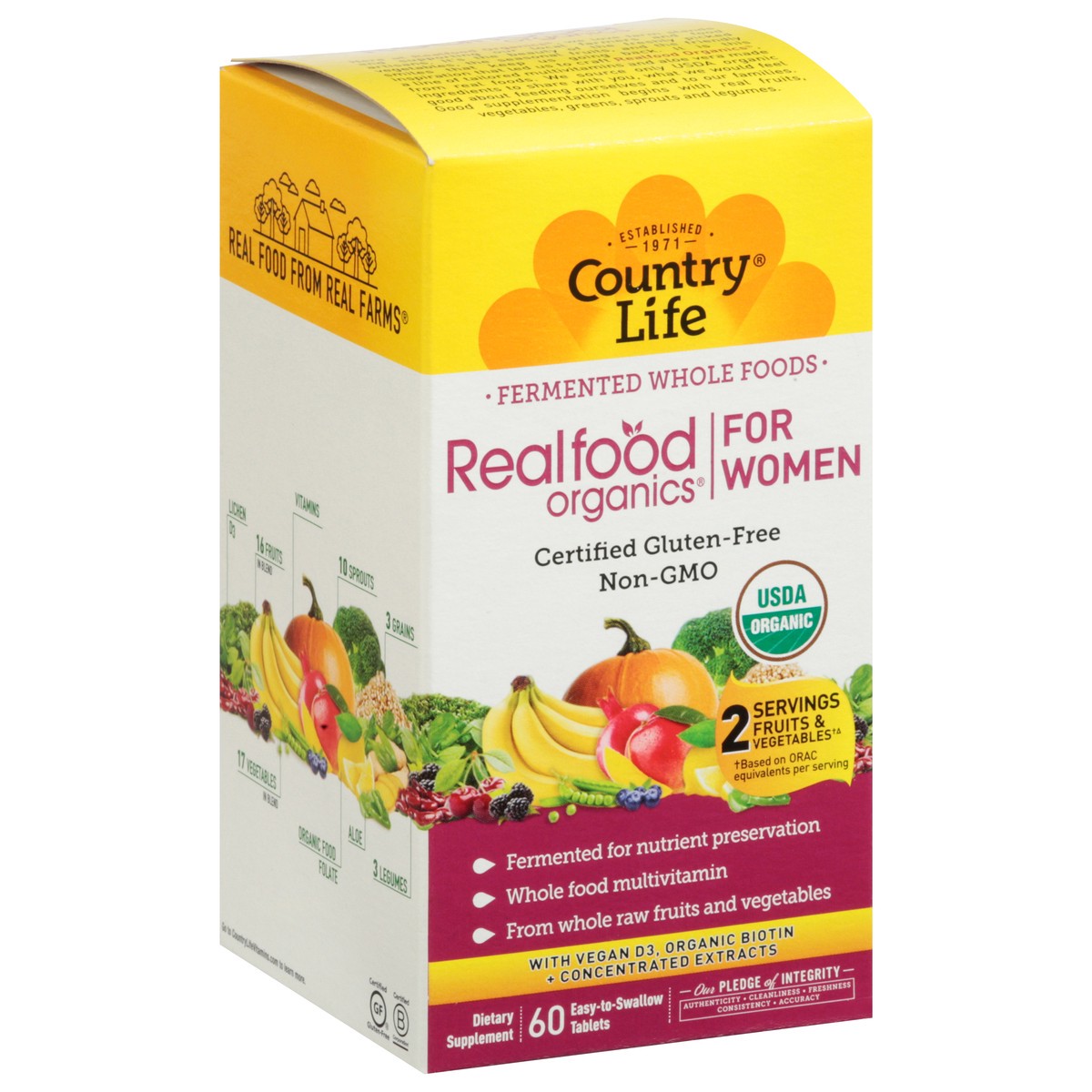 slide 2 of 14, Country Life Women's Daily Nutrition, 60 ct