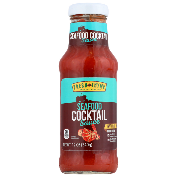 slide 1 of 1, Fresh Thyme Cocktail Sauce, 1 ct
