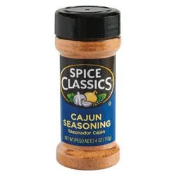Spice Classics Cajun Seasoning, 4 oz