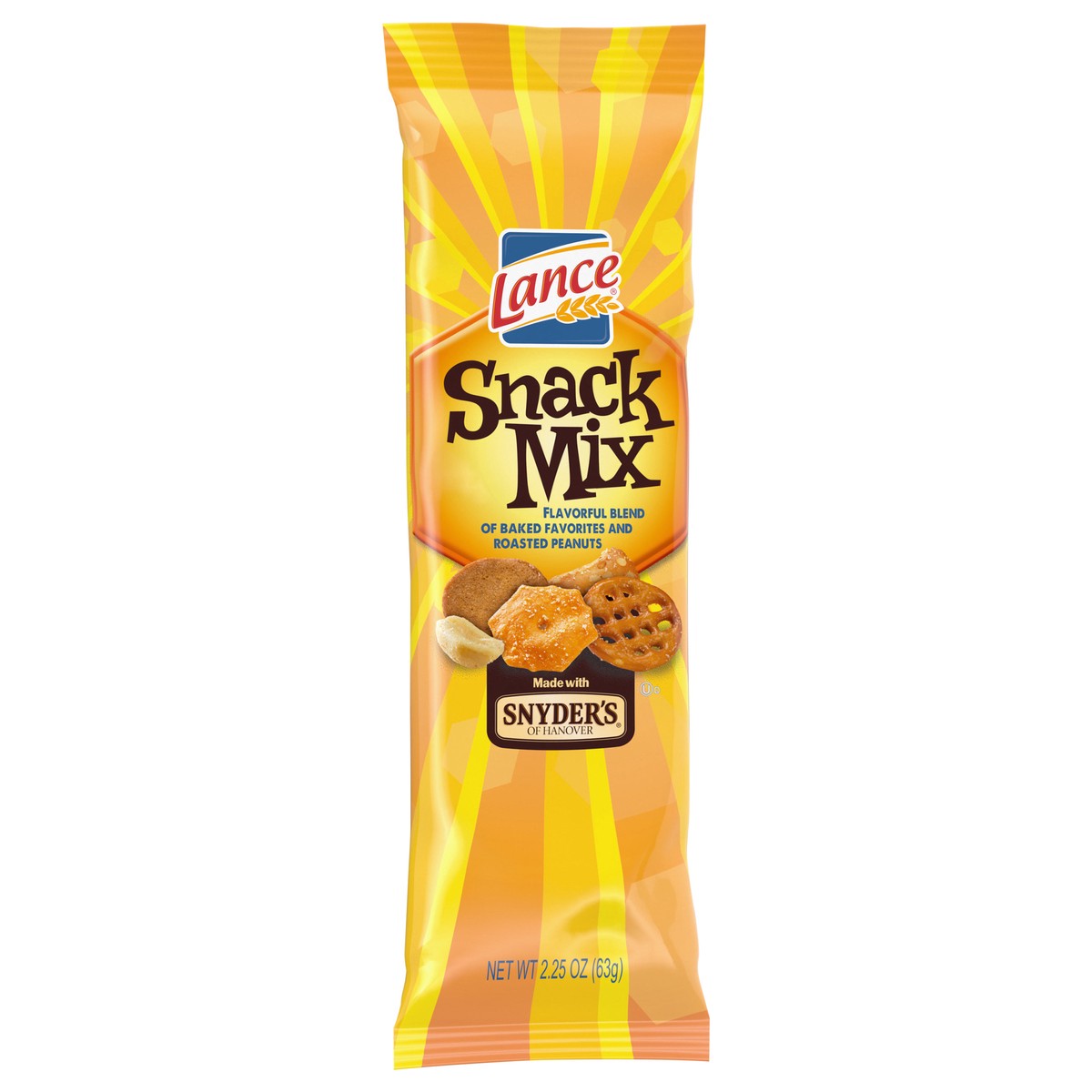 slide 2 of 11, Lance Gold'n Chees Snack Mix, 2.75 oz