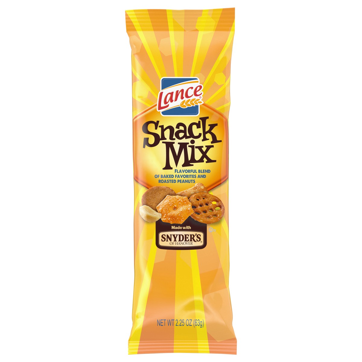 slide 1 of 11, Lance Gold'n Chees Snack Mix, 2.75 oz