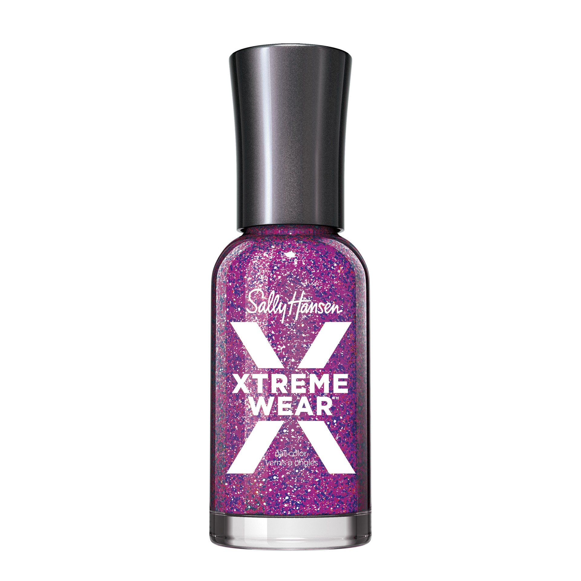 slide 1 of 5, Sally Hansen - Hard As Nails Xtreme Wear- Rockstar Pink- .4 fl oz, 12 ml