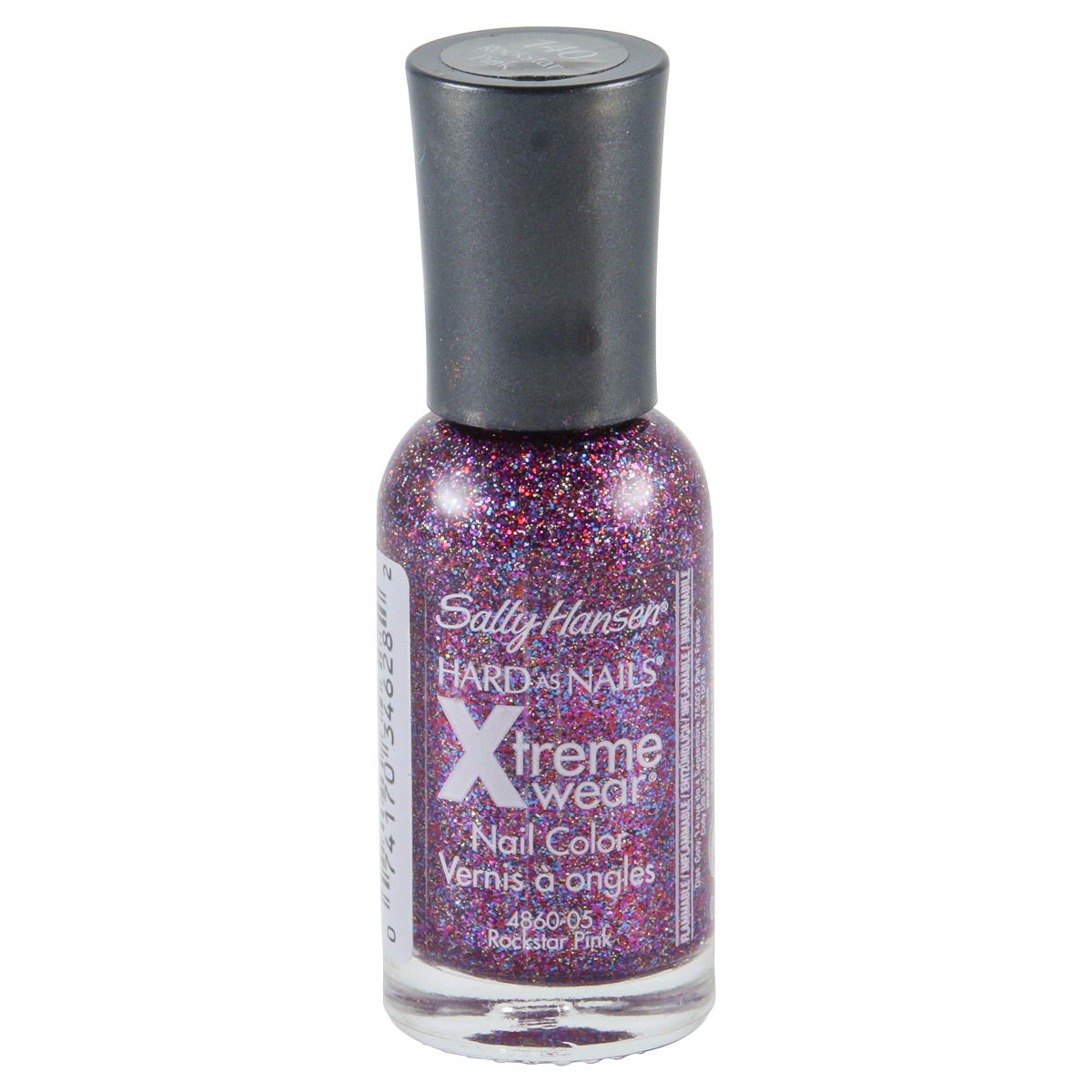 slide 5 of 5, Sally Hansen - Hard As Nails Xtreme Wear- Rockstar Pink- .4 fl oz, 12 ml