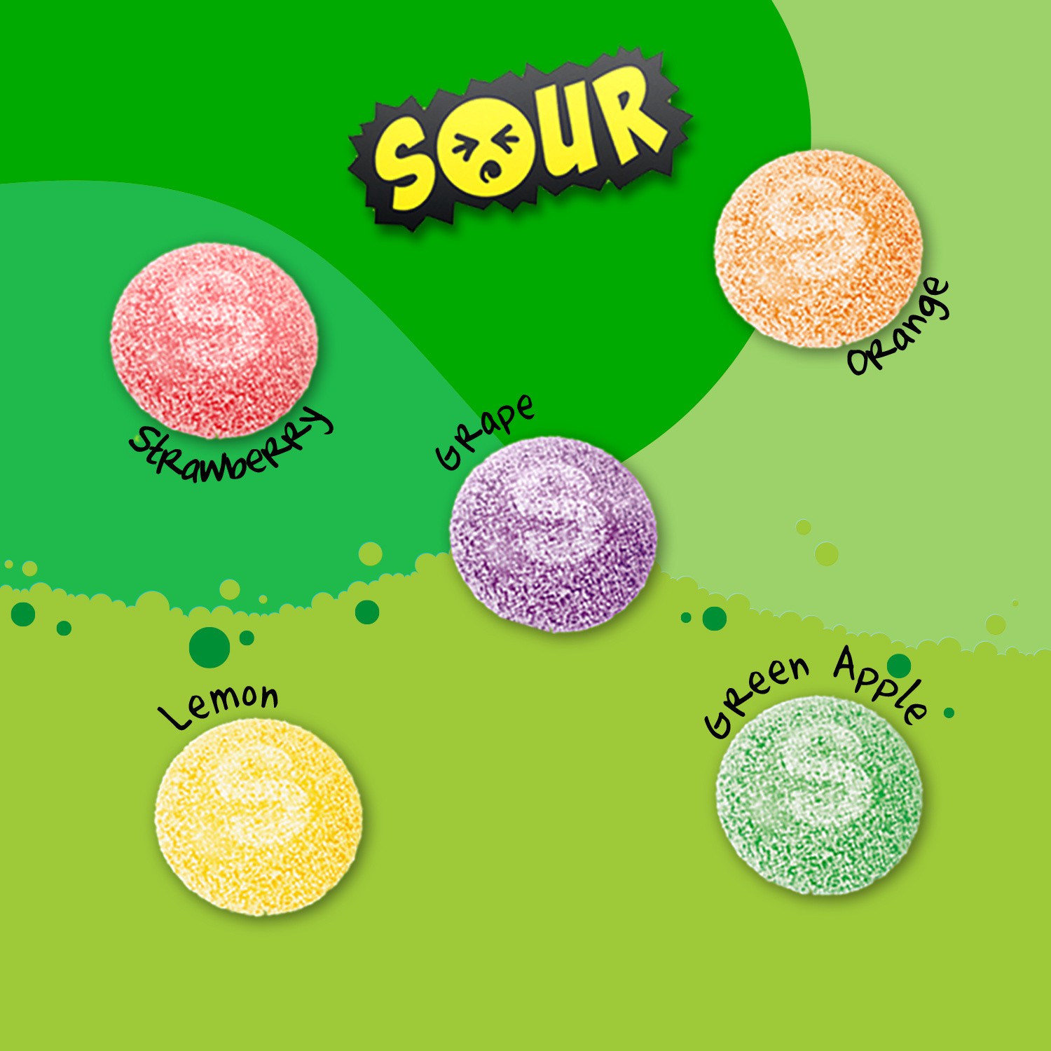 slide 2 of 8, SKITTLES Sour Gummies Chewy Candy Assortment, 5.8 oz Bag, 5.8 oz