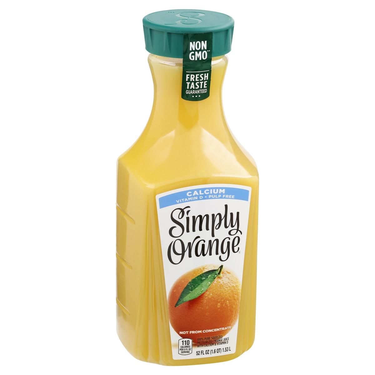 slide 2 of 11, Simply Orange Orange 100% Juice 52 oz, 52 fl oz