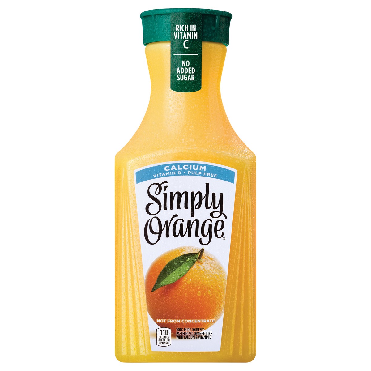 slide 1 of 5, Simply Orange Juice with Calcium, 52 fl oz, 52 fl oz