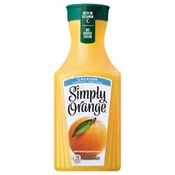 Simply Orange Juice Calcium Bottle, 52 fl oz