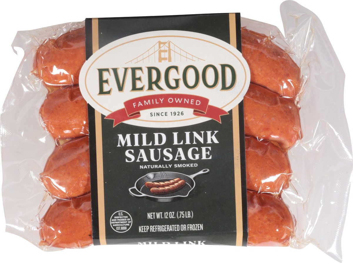 slide 5 of 14, Evrgd Mild Link Sausage, 13 oz
