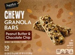 Signature Select Granola Bars 10 ea