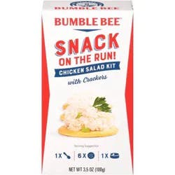 Bumble Bee Snack on the Run! Original Chicken Salad Kit with Crackers 3.5 oz