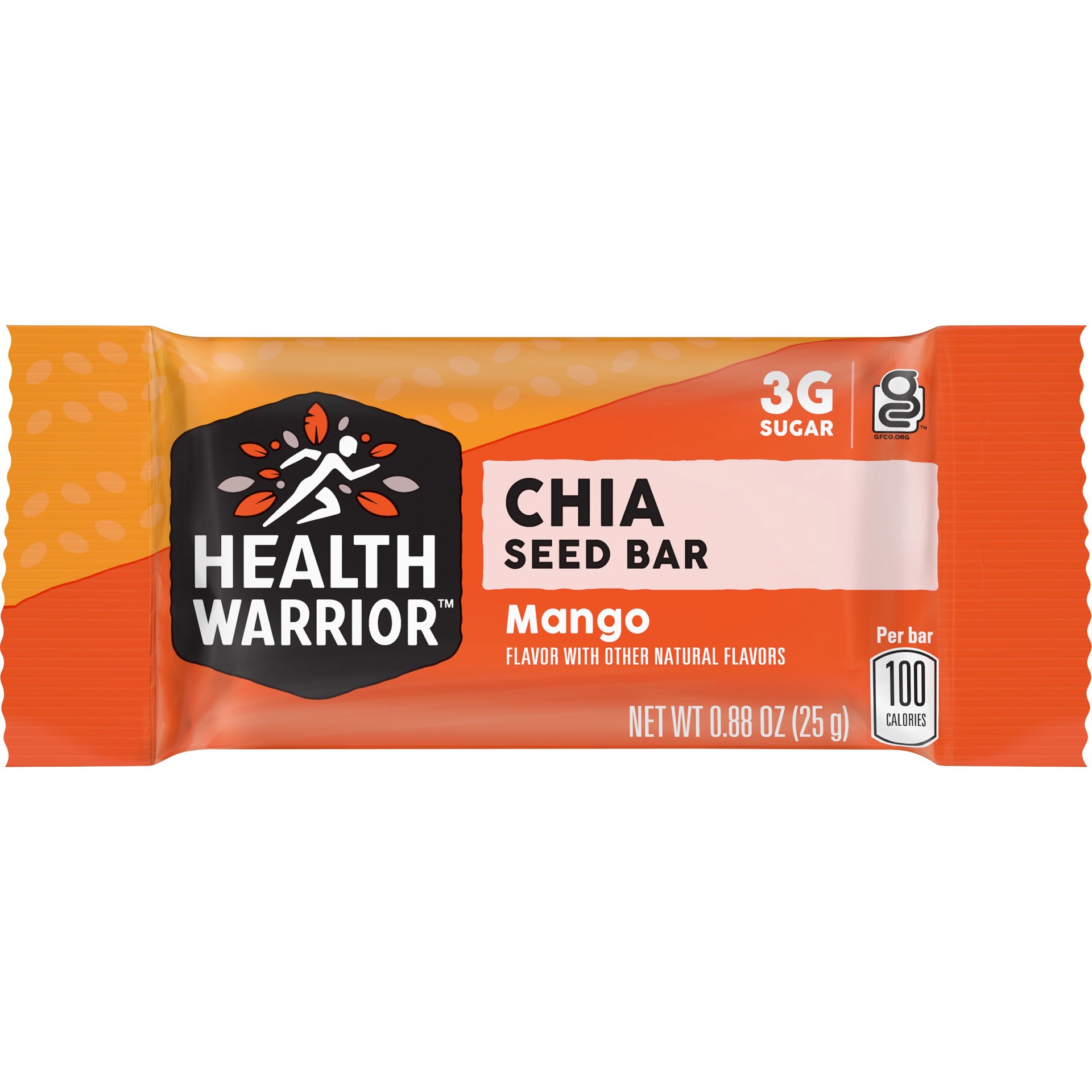 slide 1 of 2, Health Warrior Chia Bar, 0.88 oz