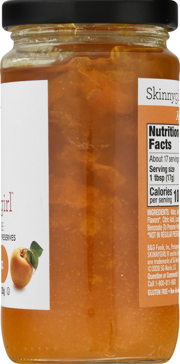 slide 2 of 13, Skinnygirl Sugar Free Apricot Preserves, Kosher, 10 oz, 10 oz