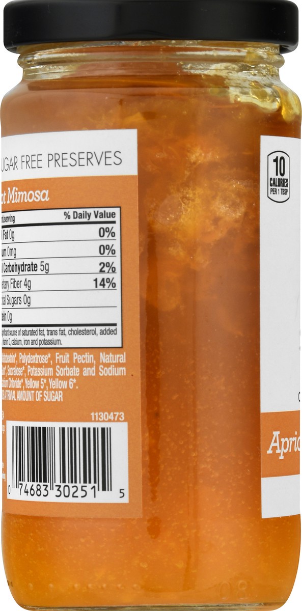 slide 7 of 13, Skinnygirl Sugar Free Apricot Preserves, Kosher, 10 oz, 10 oz