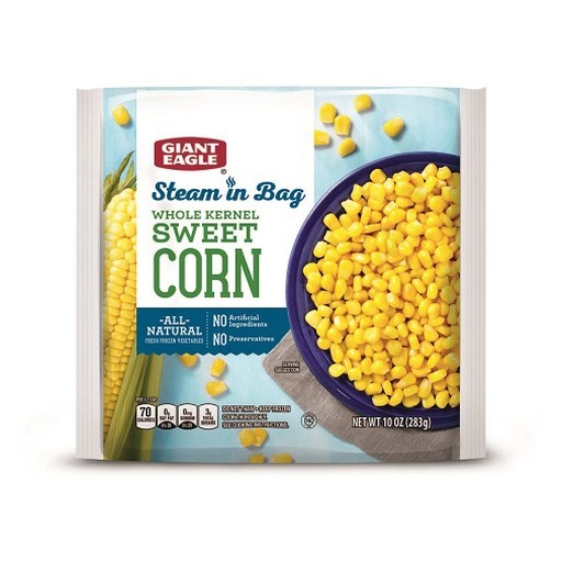 slide 1 of 1, Giant Eagle Steam In Bag Whole Kernel Sweet Corn, 10 oz
