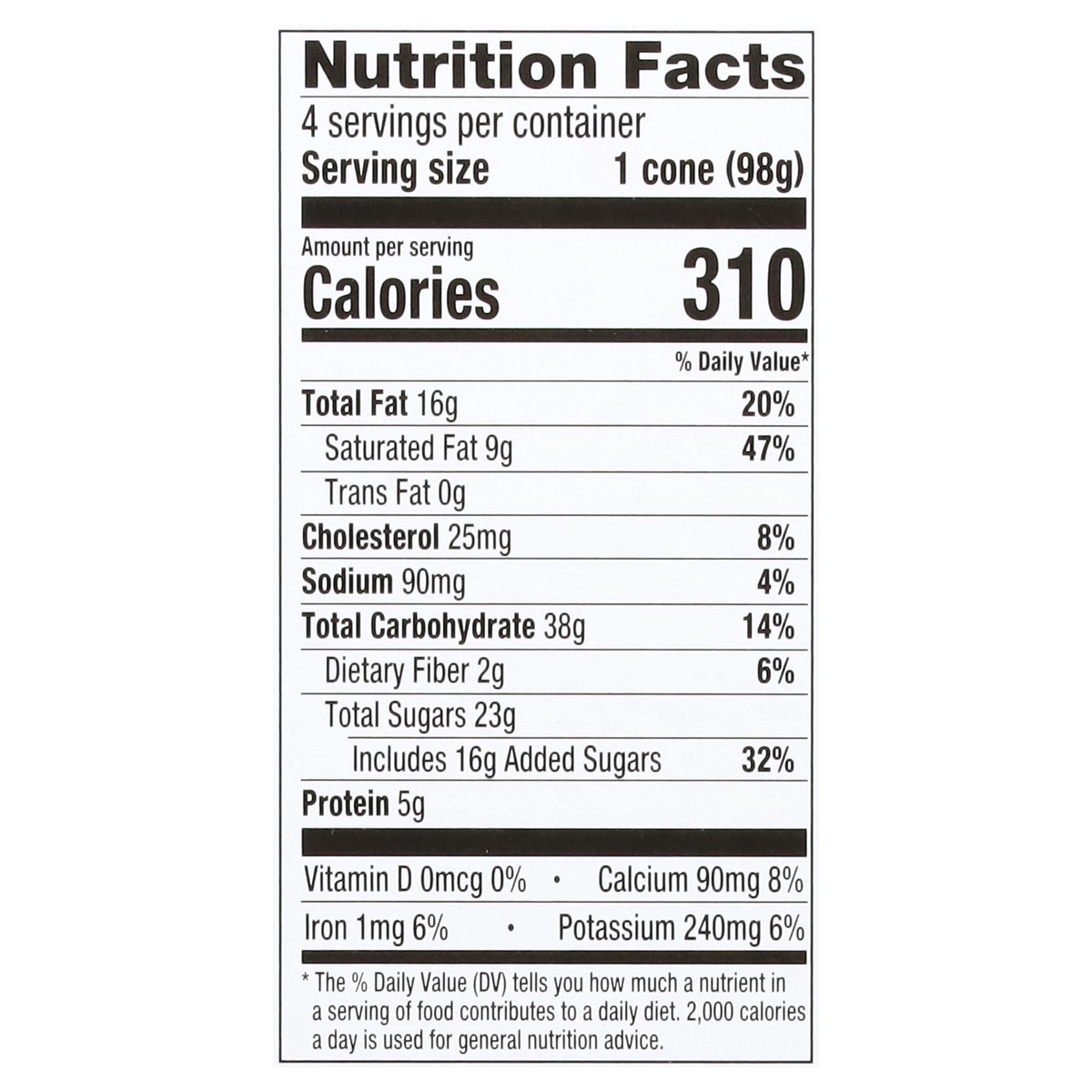 slide 17 of 17, Country Fresh Fudge Sundae Ice Cream Cones 4 - 4.6 fl oz Cones, 4 ct