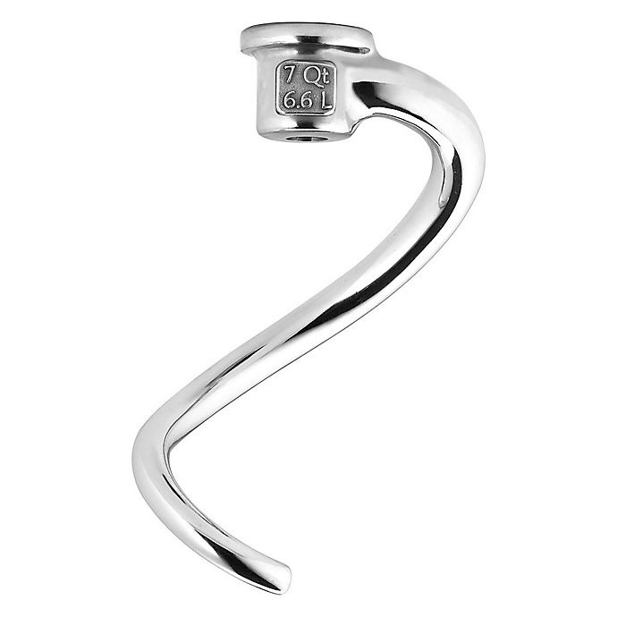 slide 1 of 1, KitchenAid Dough Hook for Stand Mixer - Stainless Steel, 7 qt