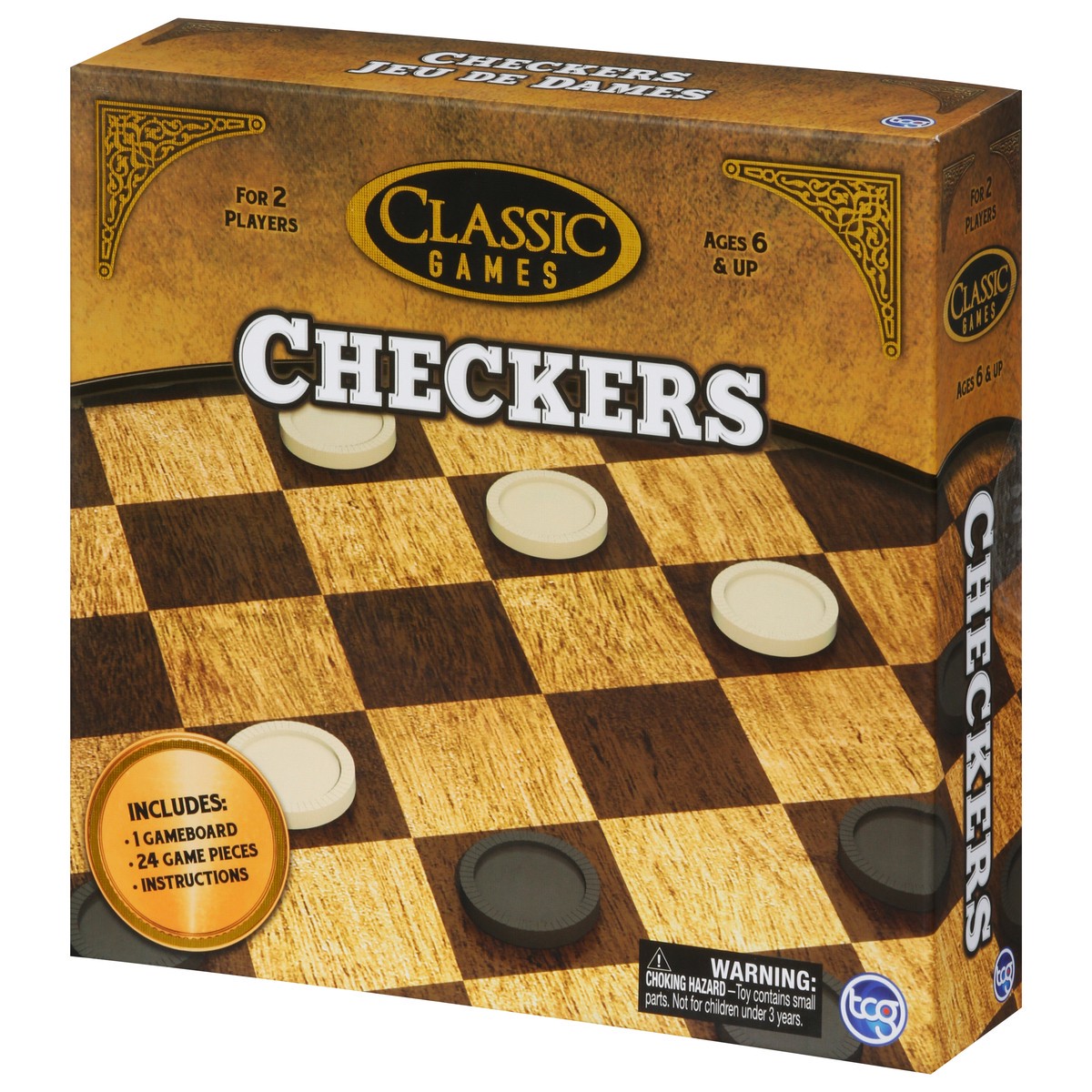 slide 9 of 9, Classic Games Checkers 1 ea, 1 ct