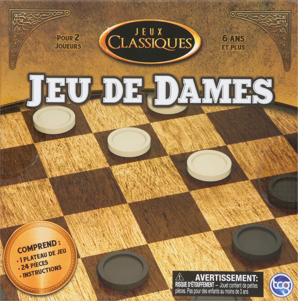 slide 2 of 9, Classic Games Checkers 1 ea, 1 ct