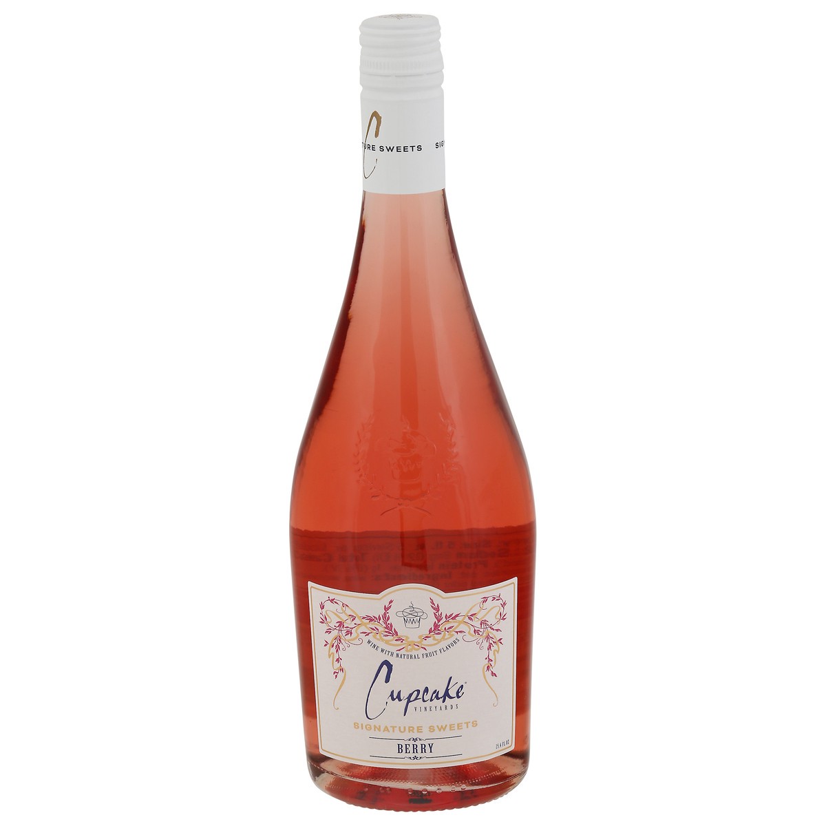 slide 1 of 5, Cupcake Vineyards Signature Sweets Berry Moscato Wine, 750mL Bottle, 750 ml