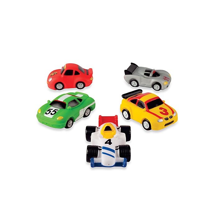 slide 1 of 1, Elegant Baby Racing Car Squirties Bath Set, 1 ct