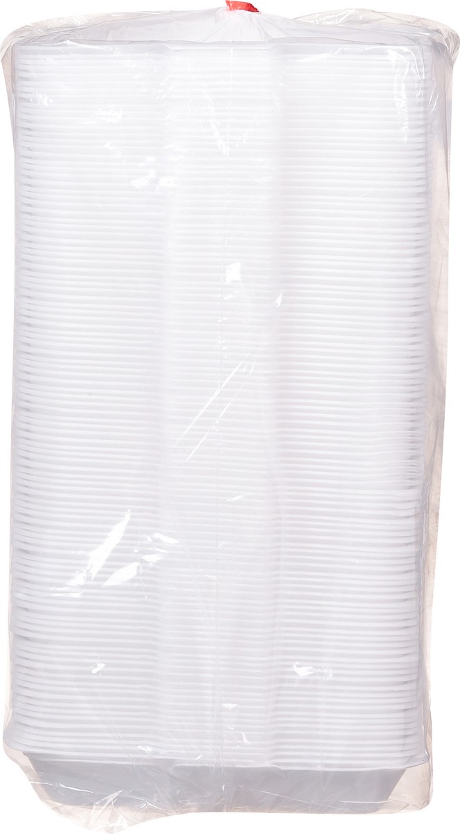 slide 9 of 12, First Street Jumbo 3 Compartment Containers, 100 ct