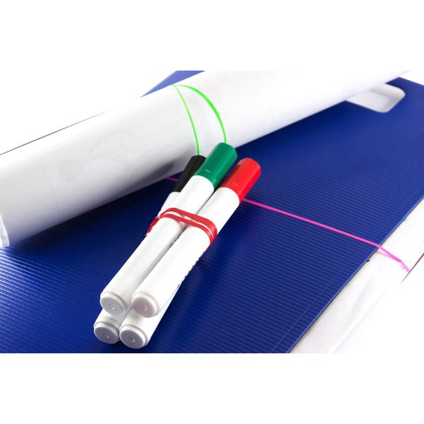 slide 7 of 7, Baumgarten's Baumgartens® Plastibands, 4 1/4"", Assorted Colors, Pack Of 100, 1 ct
