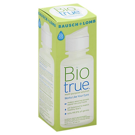 slide 1 of 1, Bausch + Lomb Biotrue Multi-Purpose Solution, 2 fl oz