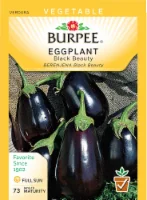 Burpee Black Beauty Eggplant Seeds