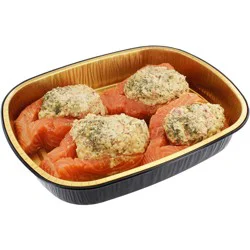 Meal Simple by H-E-B Crab-Stuffed Atlantic Salmon Fillets