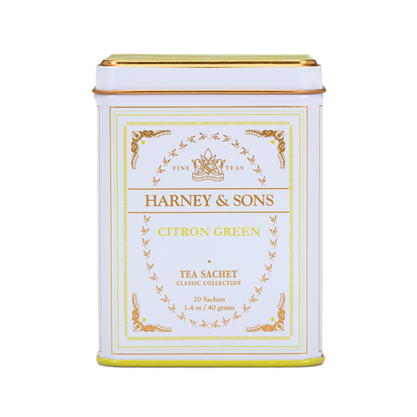 slide 1 of 1, Harney & Sons Tea Citron Green White Tin, 20 ct