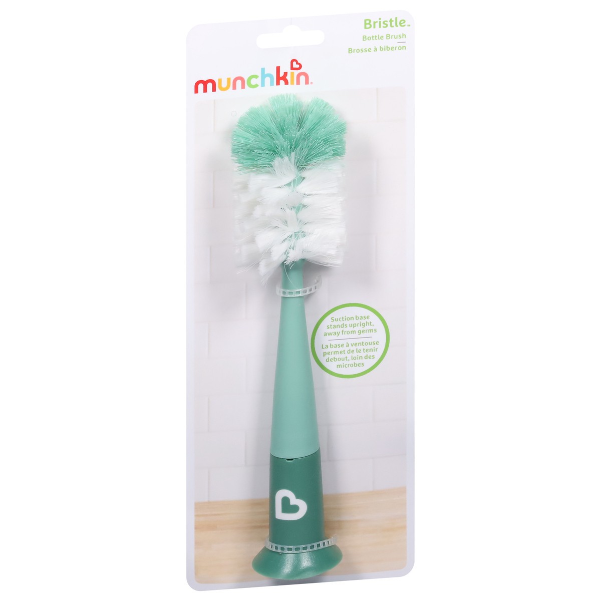 slide 5 of 9, Munchkin Bristle Bottle Brush 1 ea, 1 ct