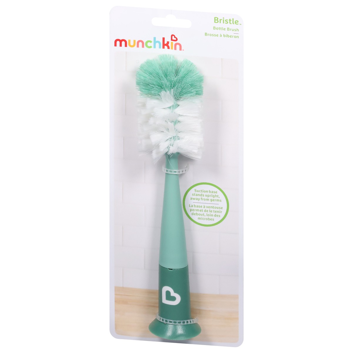 slide 7 of 9, Munchkin Bristle Bottle Brush 1 ea, 1 ct