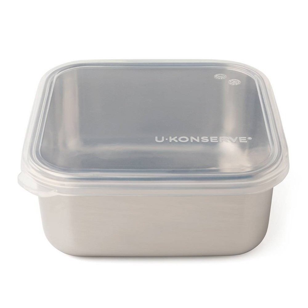slide 2 of 4, U Konserve Clear Square To-Go Container, 1 ct