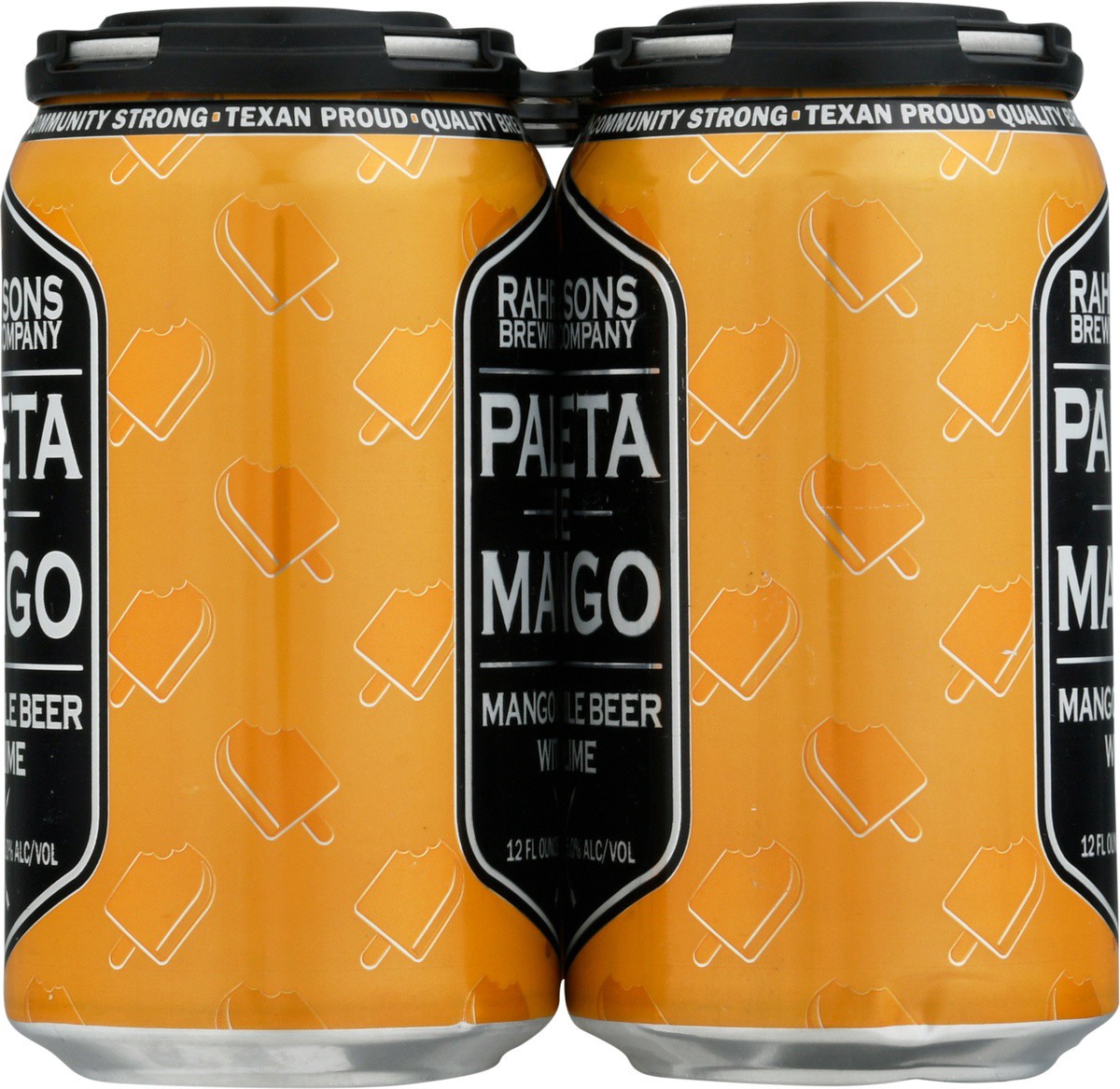 slide 6 of 9, Rahr & Sons Paleta de Mango Beer - 6 ct; 12 oz, 6 ct; 12 oz
