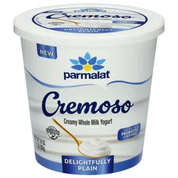 Parmalat Cremoso Creamy Whole Milk Plain Yogurt 24 oz