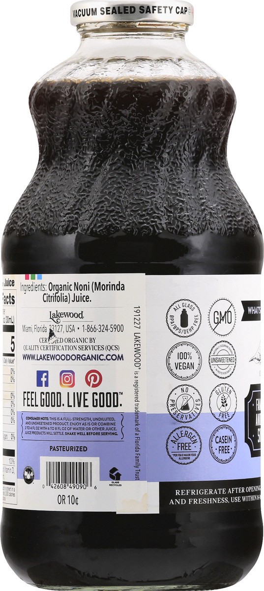 slide 2 of 13, Lakewood Organic Pure Noni Juice- 32 oz, 32 fl oz