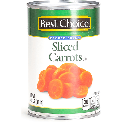 slide 1 of 1, Best Choice Fancy Sliced Carrots, 14.5 oz