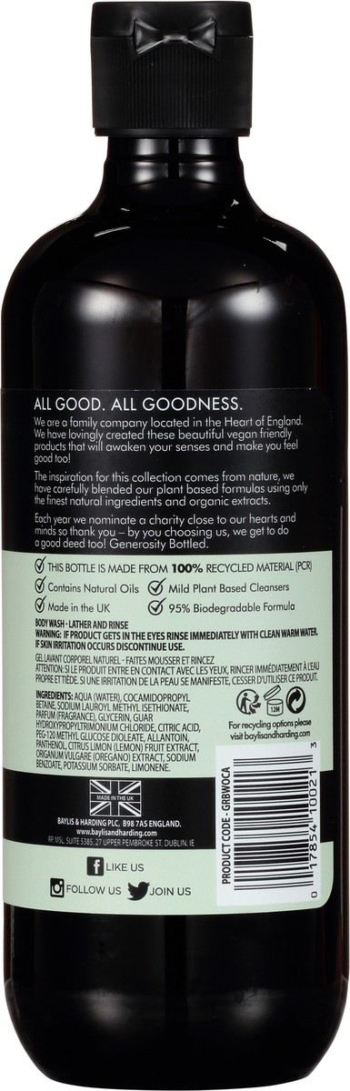 slide 5 of 11, Baylis & Harding Goodness Oud Cedar & Amber Natural Body Wash 16.9 fl oz, 16.9 fl oz
