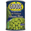 slide 1 of 1, Goode Foods Sweet Peas, 15 oz