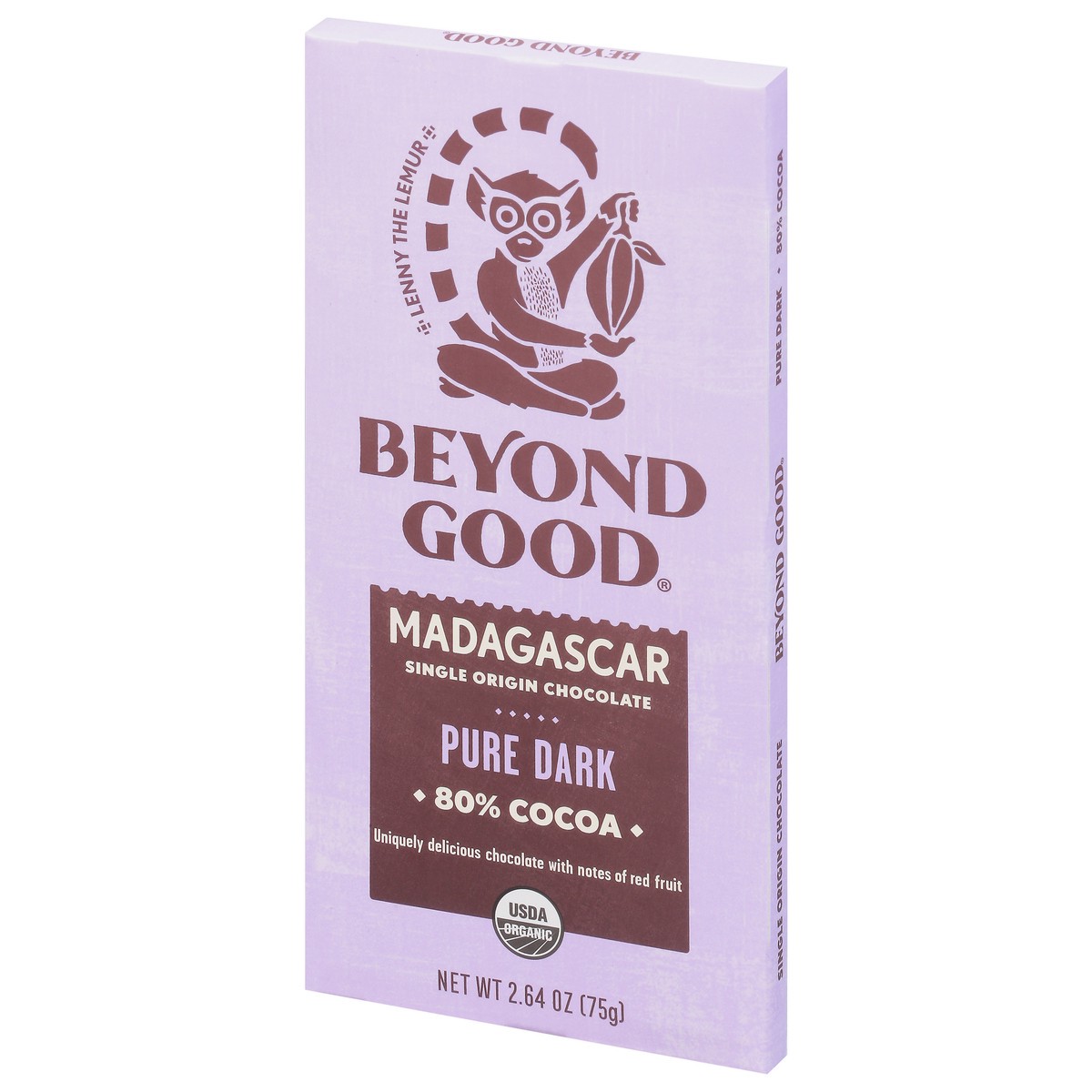 slide 12 of 13, Beyond Good 80% Cocoa Madagascar Pure Dark Single Origin Chocolate 2.64 oz, 2.64 oz